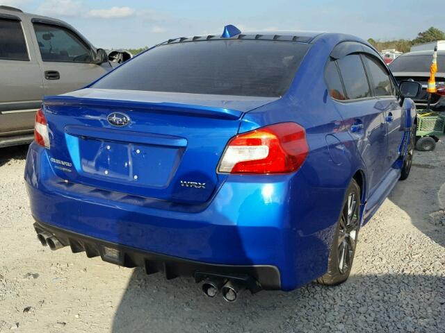 JF1VA1D67F9802773 - 2015 SUBARU WRX PREMIU BLUE photo 4