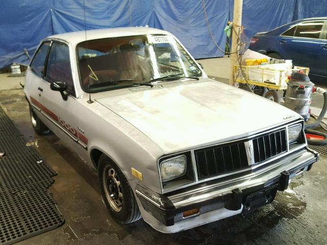 1G2TL08C7FA212260 - 1985 PONTIAC T-1000 SILVER photo 1