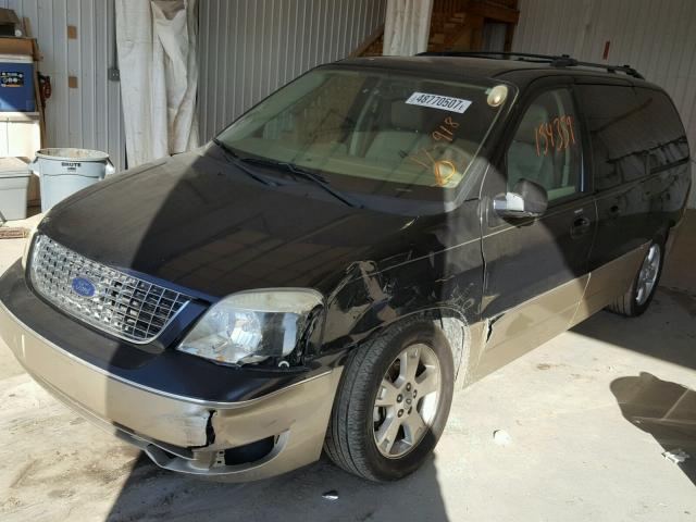 2FMDA58285BA05627 - 2005 FORD FREESTAR L BLACK photo 2