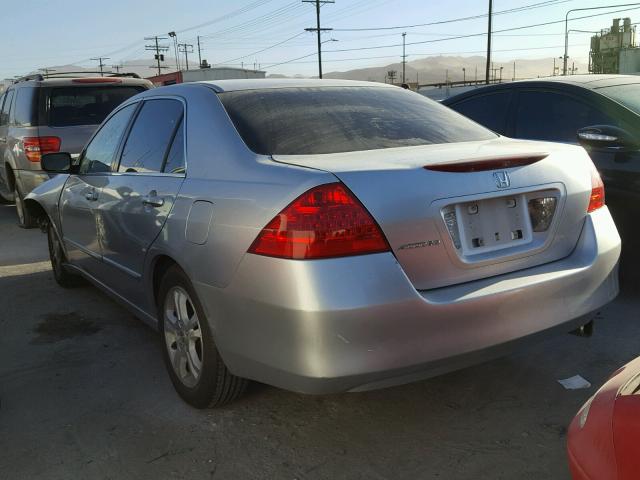 1HGCM567X6A087400 - 2006 HONDA ACCORD EX SILVER photo 3