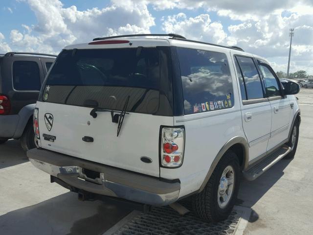 1FMRU17L52LA29668 - 2002 FORD EXPEDITION WHITE photo 4