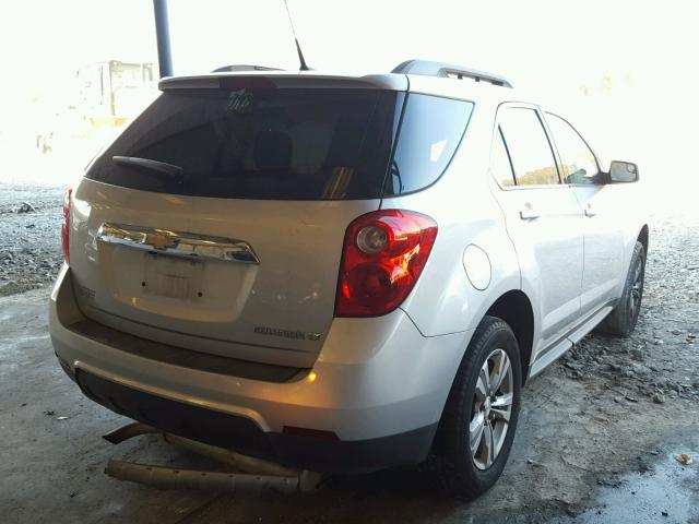 2GNALDEK0D6105249 - 2013 CHEVROLET EQUINOX LT GRAY photo 4