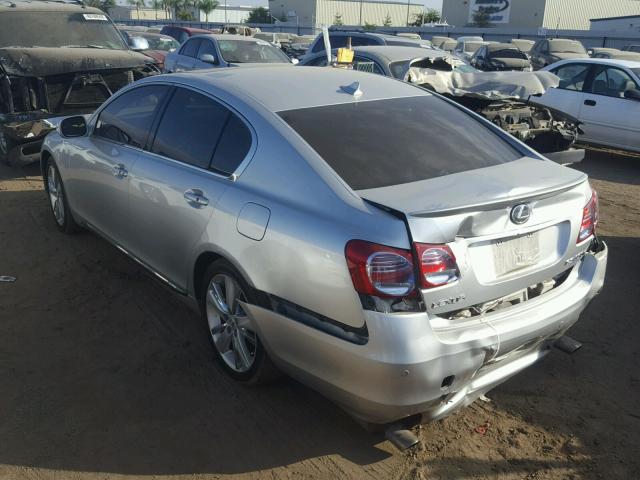 JTHBC1KS7A5021676 - 2010 LEXUS GS 450H SILVER photo 3