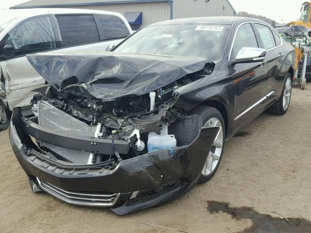 1G1145S36HU213142 - 2017 CHEVROLET IMPALA PRE BLACK photo 2