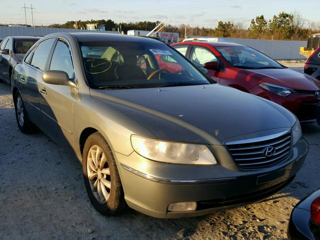 KMHFC46F06A106306 - 2006 HYUNDAI AZERA SE GREEN photo 1