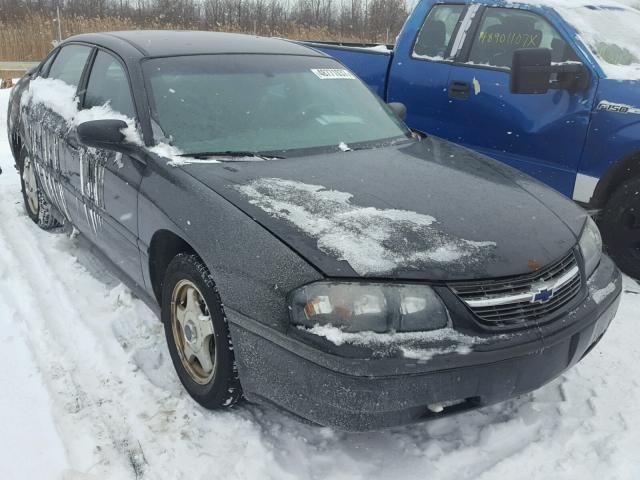 2G1WF52E149301671 - 2004 CHEVROLET IMPALA 黑色 照片 1