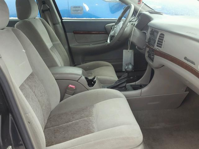 2G1WF52E149301671 - 2004 CHEVROLET IMPALA 黑色 照片 5