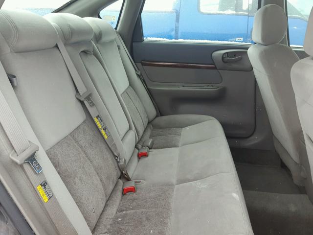 2G1WF52E149301671 - 2004 CHEVROLET IMPALA 黑色 照片 6