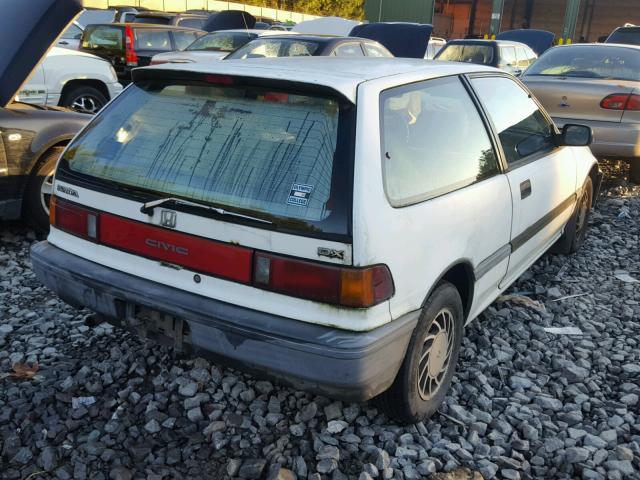 2HGED6455KH532959 - 1989 HONDA CIVIC DX WHITE photo 4