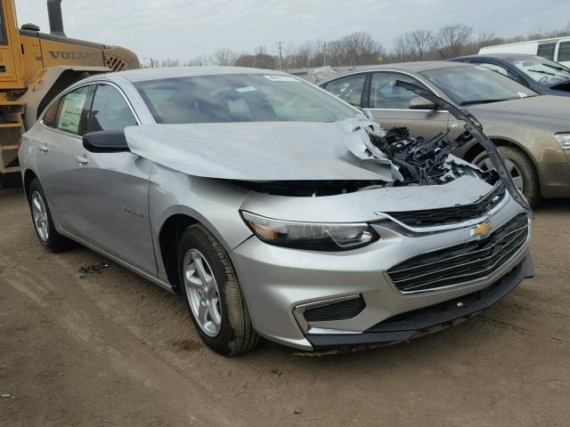 1G1ZB5ST1HF288635 - 2017 CHEVROLET MALIBU LS SILVER photo 1