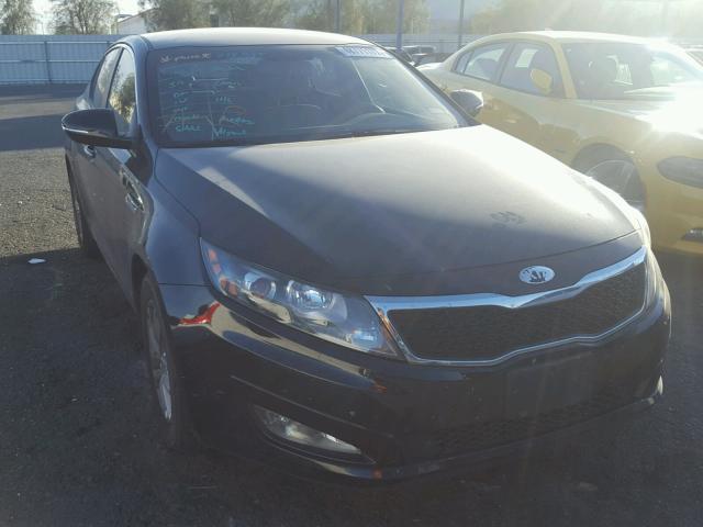 5XXGM4A7XDG155214 - 2013 KIA OPTIMA LX BLACK photo 1