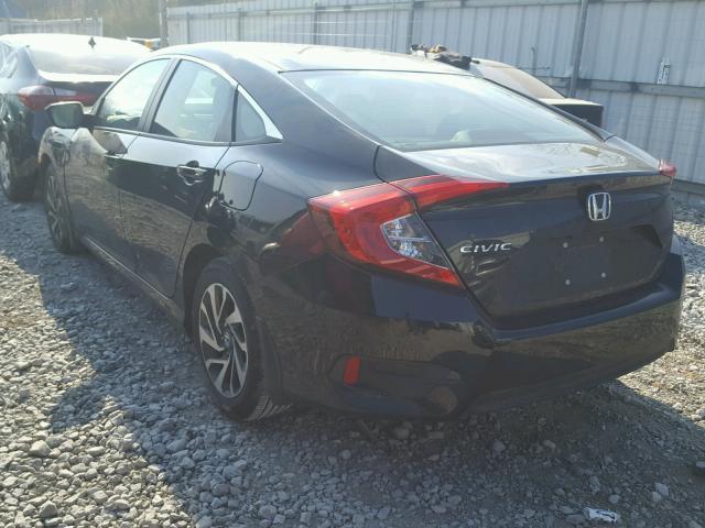 19XFC2F7XGE010652 - 2016 HONDA CIVIC EX BLACK photo 3