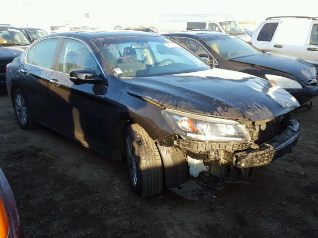 1HGCR2F70DA215821 - 2013 HONDA ACCORD EX BLACK photo 1