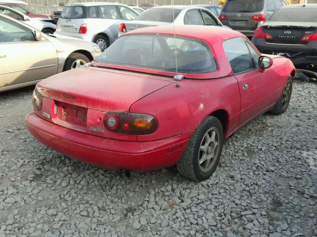 JM1NA3538R0501710 - 1994 MAZDA MX-5 MIATA RED photo 4