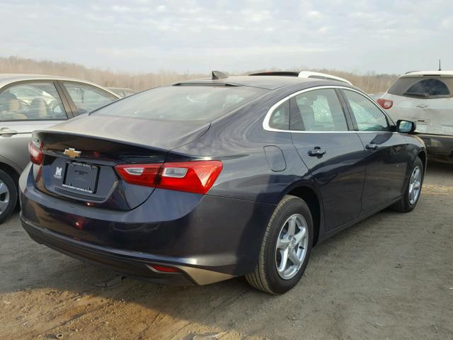 1G1ZB5ST0HF289050 - 2017 CHEVROLET MALIBU LS ლურჯი ფოტო 4