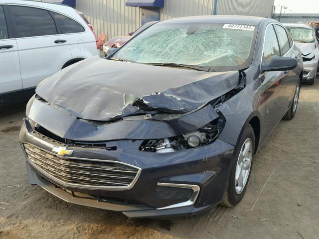 1G1ZB5ST0HF289050 - 2017 CHEVROLET MALIBU LS ლურჯი ფოტო 9