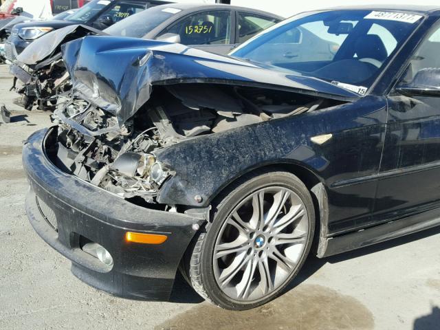 WBABD53424PL14736 - 2004 BMW 330 CI BLACK photo 9