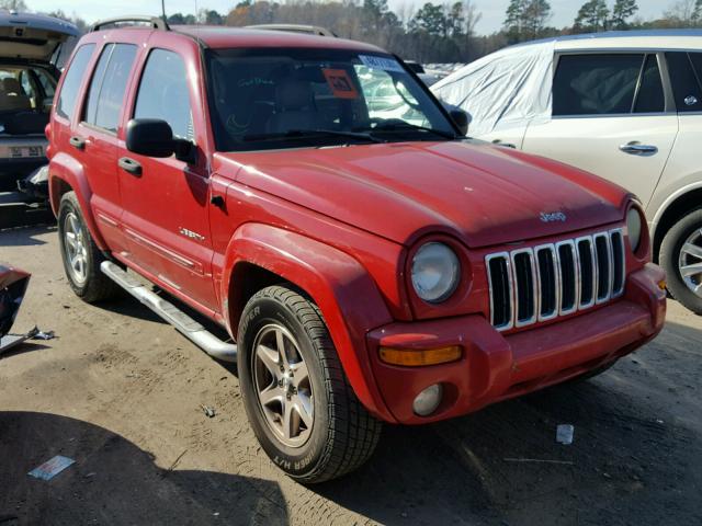 1J4GL58K24W245193 - 2004 JEEP LIBERTY LI RED photo 1