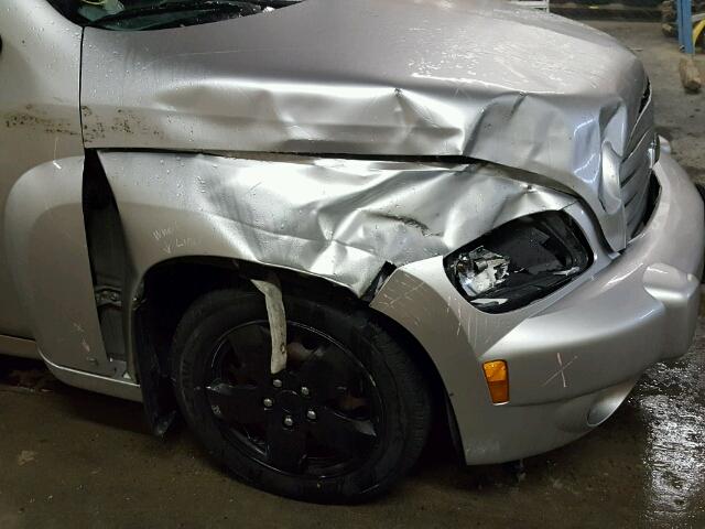 3GNCA13D68S657976 - 2008 CHEVROLET HHR LS Plata foto 9