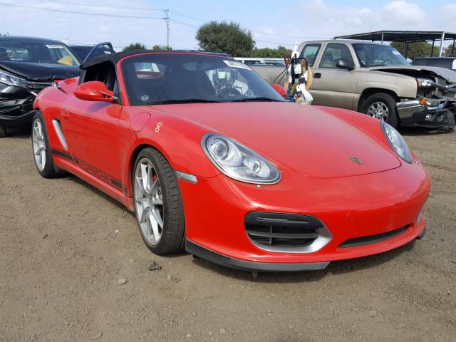 WP0CB2A81BS745421 - 2011 PORSCHE BOXSTER S RED photo 1