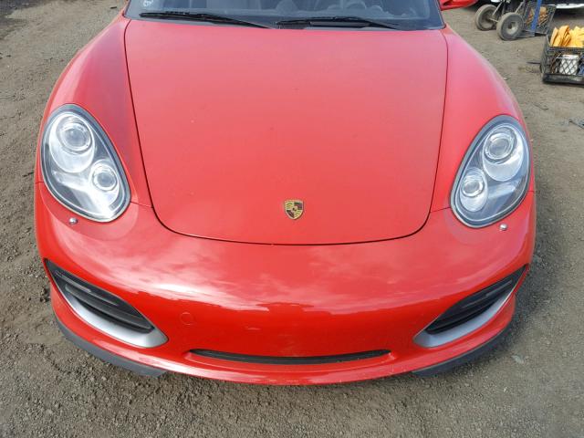 WP0CB2A81BS745421 - 2011 PORSCHE BOXSTER S RED photo 7