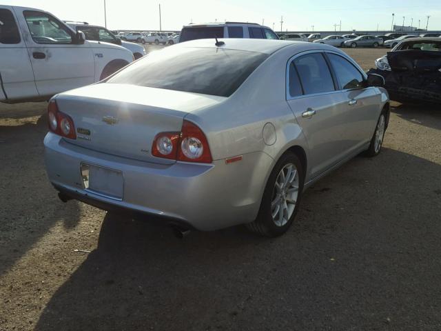 1G1ZK57709F116772 - 2009 CHEVROLET MALIBU LTZ 银色 照片 4