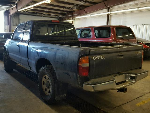 4TAWN72N3WZ154425 - 1998 TOYOTA TACOMA XTR PURPLE photo 3