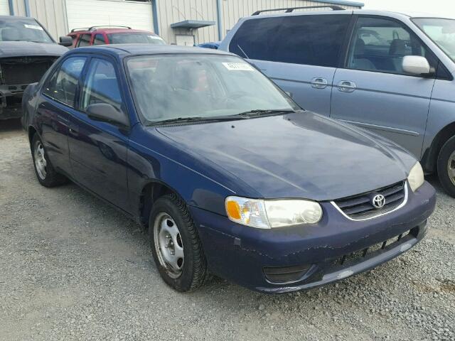 2T1BR12E91C392187 - 2001 TOYOTA COROLLA CE BLUE photo 1