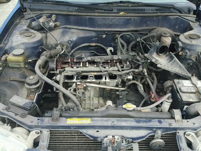 2T1BR12E91C392187 - 2001 TOYOTA COROLLA CE BLUE photo 7