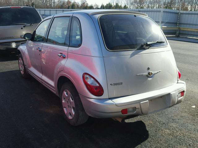 3A8FY48BX8T104907 - 2008 CHRYSLER PT CRUISER SILVER photo 3