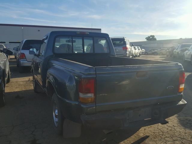 1FTCR10A4TPA98849 - 1996 FORD RANGER GREEN photo 3