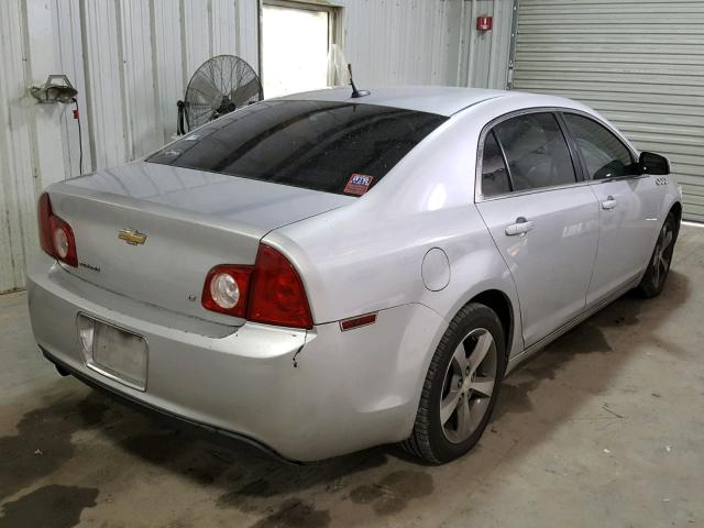 1G1ZJ57B69F111535 - 2009 CHEVROLET MALIBU 2LT SILVER photo 4