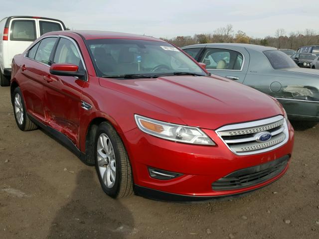 1FAHP2EWXBG100243 - 2011 FORD TAURUS SEL RED photo 1