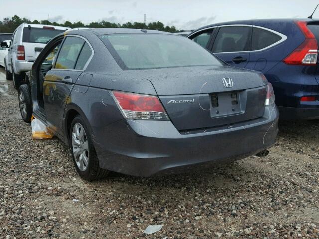 JHMCP26898C012707 - 2008 HONDA ACCORD EXL GRAY photo 3