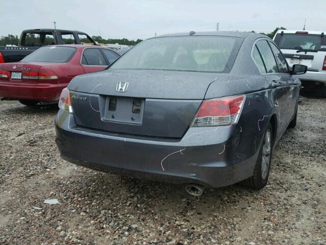 JHMCP26898C012707 - 2008 HONDA ACCORD EXL GRAY photo 4