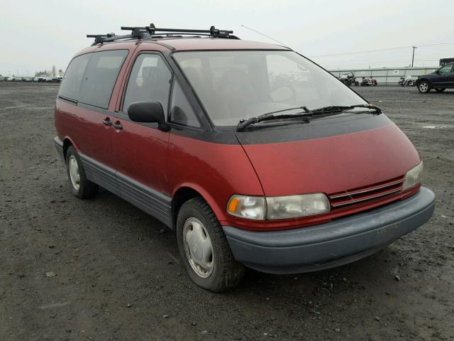 JT3AC22S4P1022128 - 1993 TOYOTA PREVIA LE MAROON photo 1