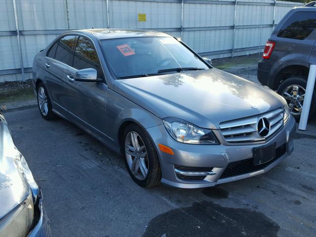 WDDGF8BB8CA712948 - 2012 MERCEDES-BENZ C 300 4MAT SILVER photo 1