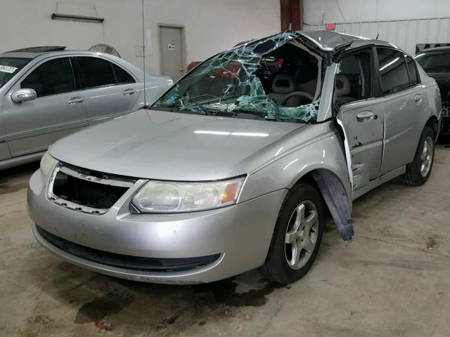 1G8AJ55F47Z197959 - 2007 SATURN ION LEVEL SILVER photo 2