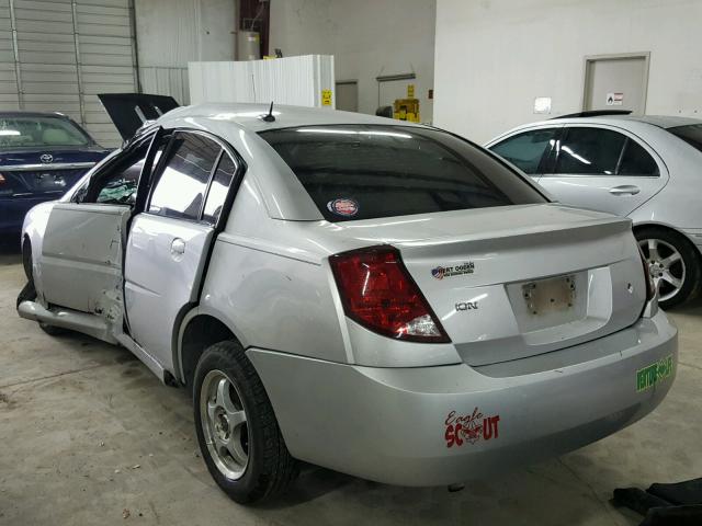 1G8AJ55F47Z197959 - 2007 SATURN ION LEVEL SILVER photo 3