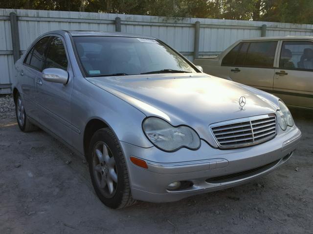 WDBRF61J32F251867 - 2002 MERCEDES-BENZ C 240 SILVER photo 1