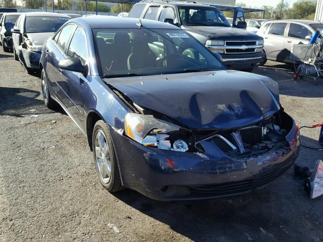 1G2ZH57N784114603 - 2008 PONTIAC G6 GT BLUE photo 1