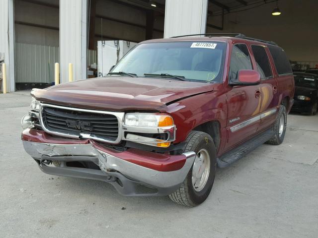 1GKEC16Z32J226351 - 2002 GMC YUKON XL C BURGUNDY photo 2