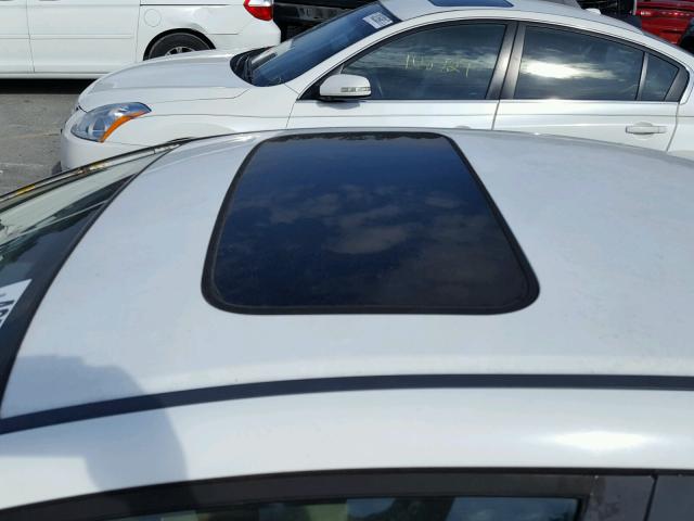 1HGFA168X8L104100 - 2008 HONDA CIVIC EX თეთრი ფოტო 9