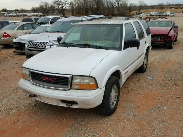 1GKDT13W8Y2339818 - 2000 GMC JIMMY / EN WHITE photo 2