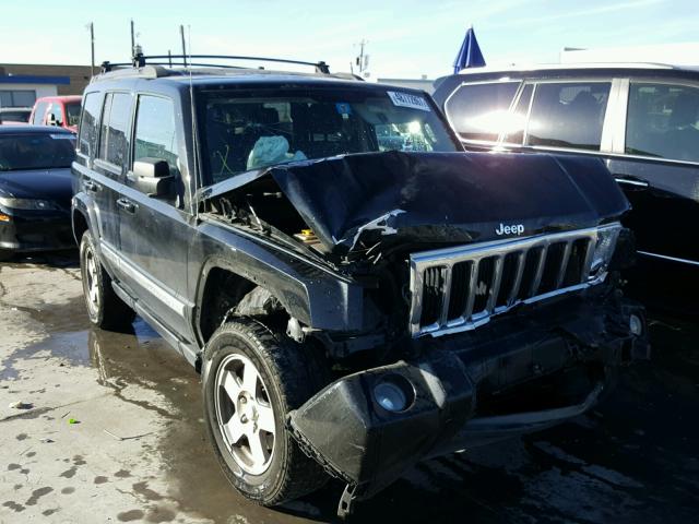 1J4RH4GK4AC122563 - 2010 JEEP COMMANDER BLACK photo 1