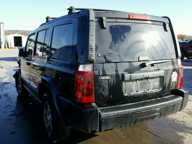 1J4RH4GK4AC122563 - 2010 JEEP COMMANDER BLACK photo 3