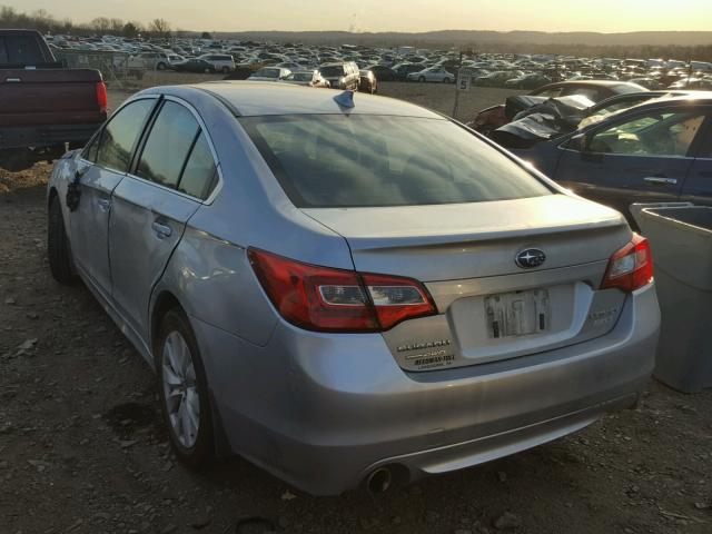 4S3BNAC63G3055552 - 2016 SUBARU LEGACY 2.5 SILVER photo 3