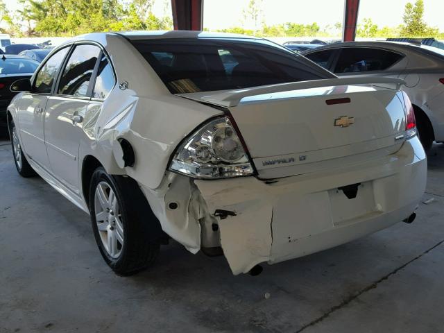 2G1WG5E34C1244080 - 2012 CHEVROLET IMPALA LT Սպիտակ լուսանկար 3