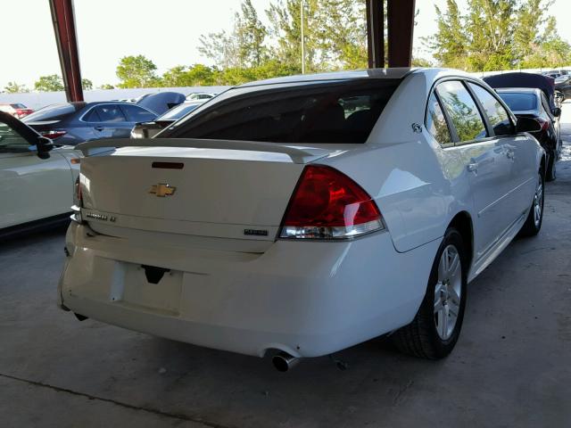 2G1WG5E34C1244080 - 2012 CHEVROLET IMPALA LT Սպիտակ լուսանկար 4