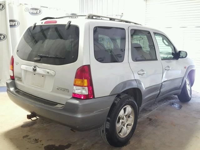 4F2CU09121KM12889 - 2001 MAZDA TRIBUTE LX SILVER photo 4